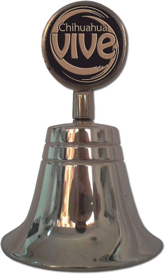 campana con logotipo